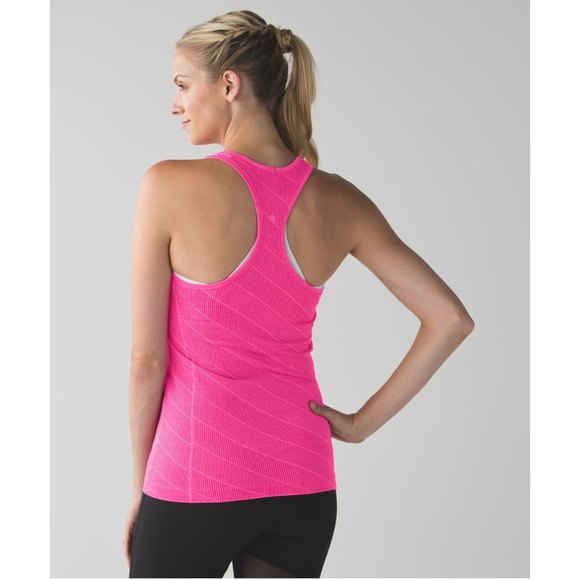 RARE Lululemon Run Swiftly Racerback Pink 8 - Picture 3 of 11
